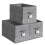 Songmics SONGMICES Collapsible Storage Boxes, Set of 3 1