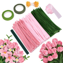 Pipe Cleaners Craft Kit 300PCS – 30cm Chenille