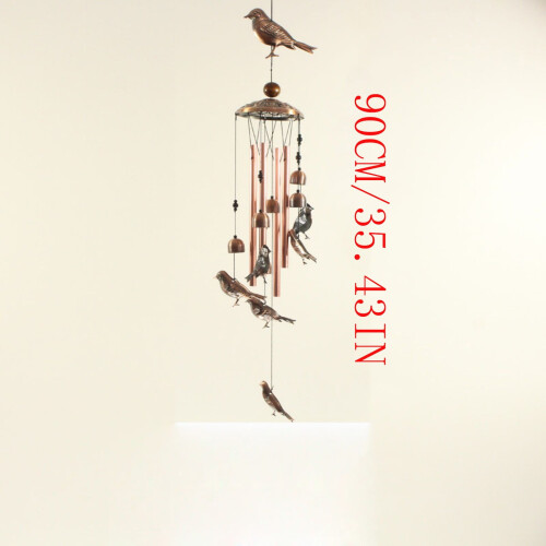 Topliu copper wind chimes handmade 11-piece set 2