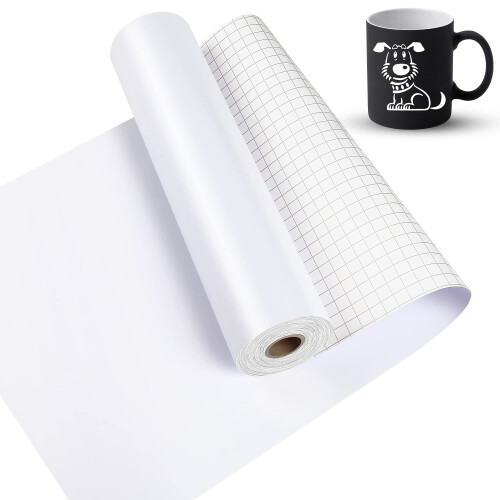Lya Vinyl Permanent Vinyl for Cricut, Matte White