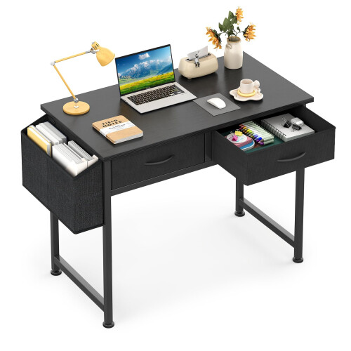 CAIYUN Computer Office Desk for Small Space with