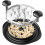 Chicken Shredder with Brush, Transparent Lid, Solid Handle & Non-Slip Base – Compatible with All Cookware 1