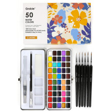 Grabie Watercolor Paint Set, Great for Painting,