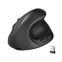 UHUYA Trådlös Vertikal Mus 2.4G, Uppladdningsbar, Ergonomisk, 10m Räckvidd, 600mAh Batteri, För Kontor & Spel — Kompatibel med Windows/macOS