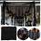 Halloween musta aavemainen kangas 30  72 tuumaa 1