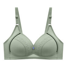 Women Fashion Casual Breathable Tube Top Bra Underwear Wireless Comfort Support Bralettes for Women, Mint Green, Size 40