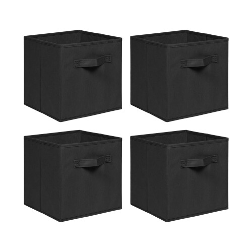 NICEME Foldable Cube Storage Unit Boxes,