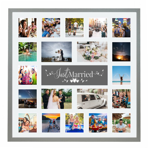 Large Multi Aperture Picture Photo Collage Frame,