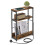 VASAGLE VASAGLE Slim Side Table with Charging Station, 1