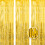 OWill 3pcs 3ft X 8.3ft Gold Metallic Tinsel 1