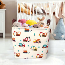 Panier de rangement rectangulaire pliable et imperméable à motif dessin animé