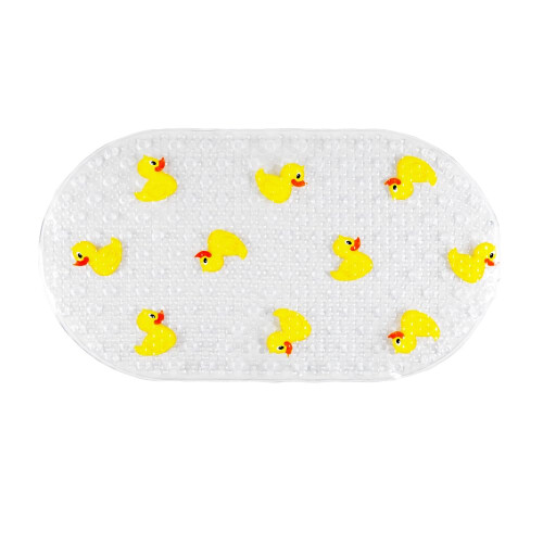 AQUALONA Premium Child Friendly Ducks Bath Mat -