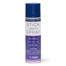 Stick & Spray Repositionable Temporary Adhesive