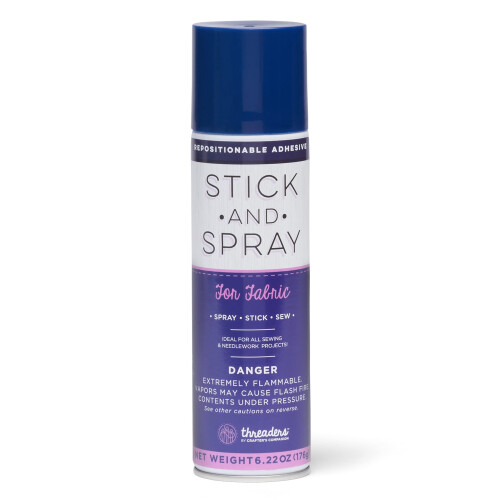 Stick & Spray Repositionable Temporary Adhesive