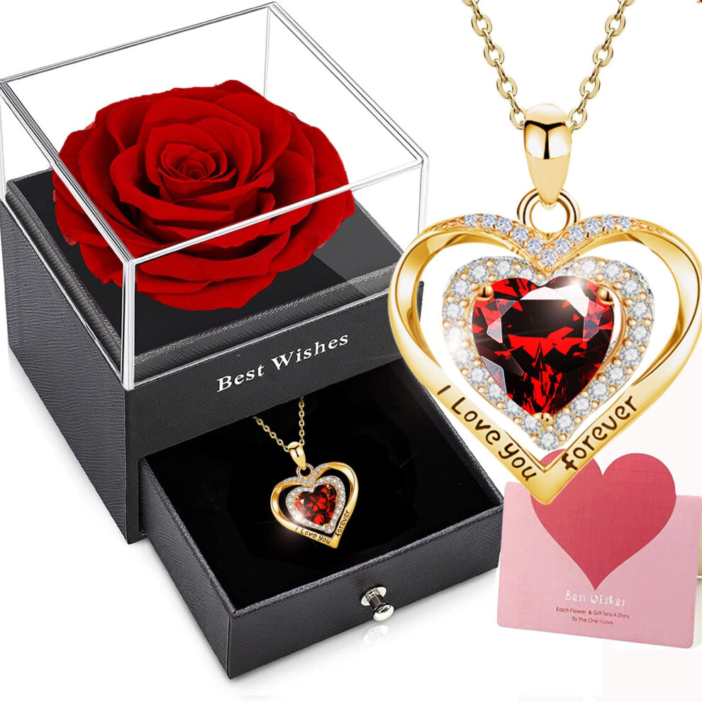 Eternal Rose Gifts For Mothers Day,Mum Red Willuck