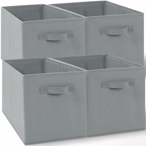 Amazing Tour 4 PCS Cube Storage Boxes 33x38x33