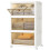 HOMIDEC Wardrobe Storage Organiser - 3 Tier Stackable Clothes Storage 1