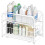 Songmics SONGMICS Cupboard Organiser, 2-Tier Under Sink 1