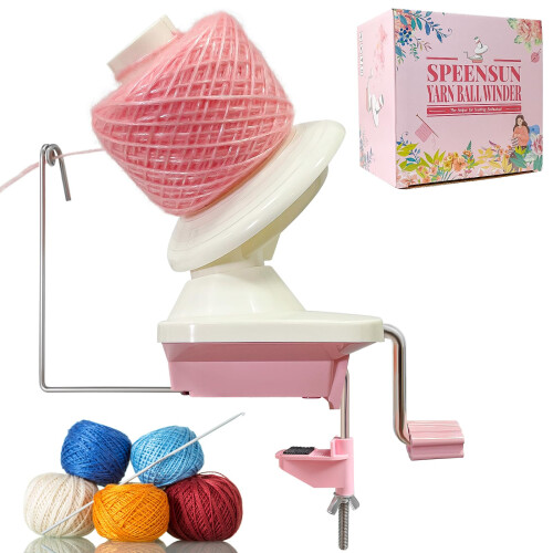SPEENSUN Yarn Winder, Easy-to-Install Efficient