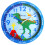Ravel Ravel Children's 25cm Time Teacher Wall Clock - 1