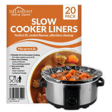 Slow Cooker Liners [20 Pack] - Fits Up to 6.5L