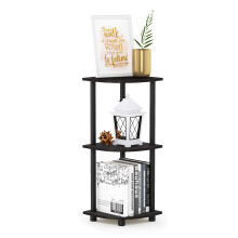 Furinno TURN-N-TUBE Corner Shelf, 3-Tier Corner