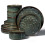 Herogo 12 Piece Dinner Set, Stoneware Dinnerware 1