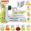 Brieftons 10-Blade Vegetable Spiralizer: 1
