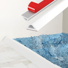 Nayotaa Wet Room Floor Barrier Flexible Water