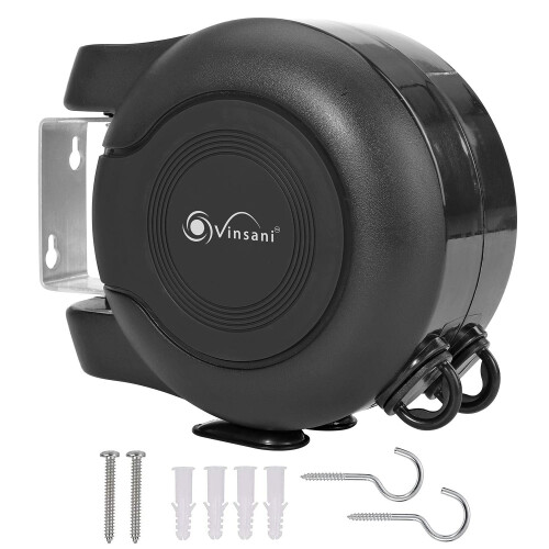 Vinsani 30 metre Retractable Reel Clothes Lines