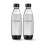 SodaStream sodastream 1L Twin Pack Dishwasher Safe Slim 1