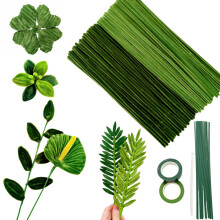 YYUENG TAK 200pcs Green Pipe Cleaners for Craft
