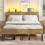 VASAGLE VASAGLE Double Metal Bed Frame - 135 x 190 cm - LED Lights 1