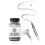 KAMENSKAYA Liquid Silver Leaf Paint: Alcohol Based Fast Drying Silver Liquid Gilding, 3.38 fl oz (100 ml) 1