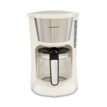 Morphy Richards Equip Filter Coffee Machine, Pour Over Technology, 10 Cup Capacity, Fast Brew, Anti Drip, Easy Clean Reusable Filter, Keep Warm