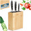 Bambus knivholder 19,5x9x23 cm 9