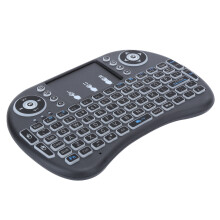 Mini Wireless Backlit Keyboard 2.4GHz Touchpad, 105g, 10m Range