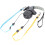 Laisse chien double tête 3m - Avec éclairage LED 15