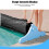 Pool-Solar-Rollenabdeckung 321,00 g 490x96cm Schwarz 7