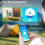 WiFi-Wasser-Timer 137x126x54mm 4xAA Bluetooth 5.0 IP65 7