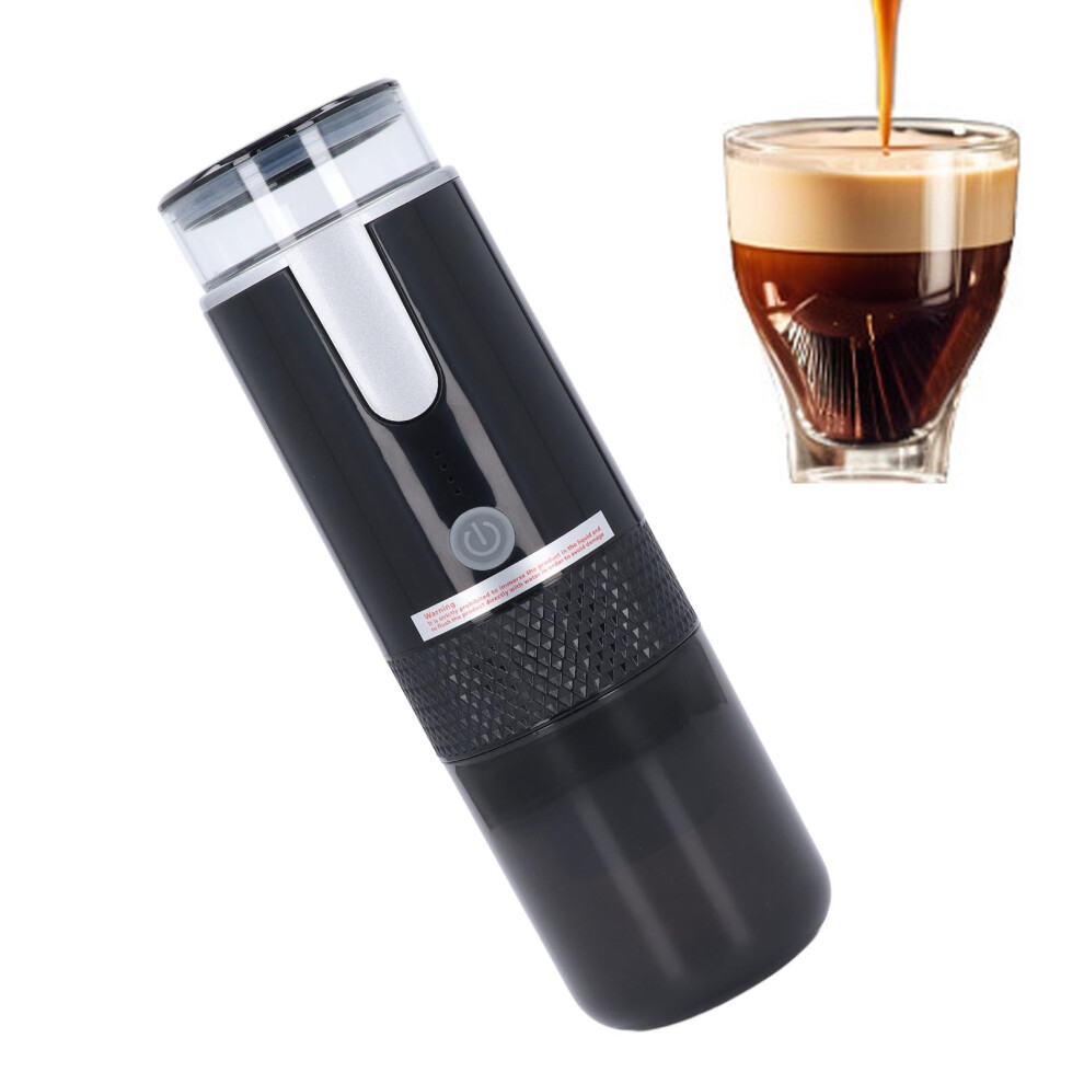 Portable 1200mAh Rechargeable Travel Coffee Maker, 170ml Capsule Coffee Machine