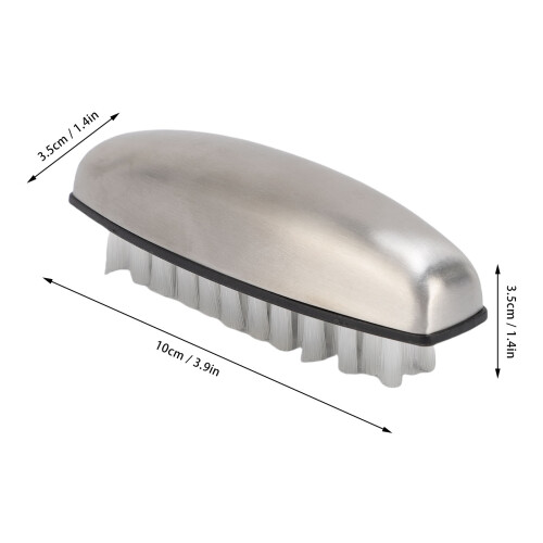 Gemüsebürste aus Edelstahl 10x3,5x3,5 cm, 215 g 1