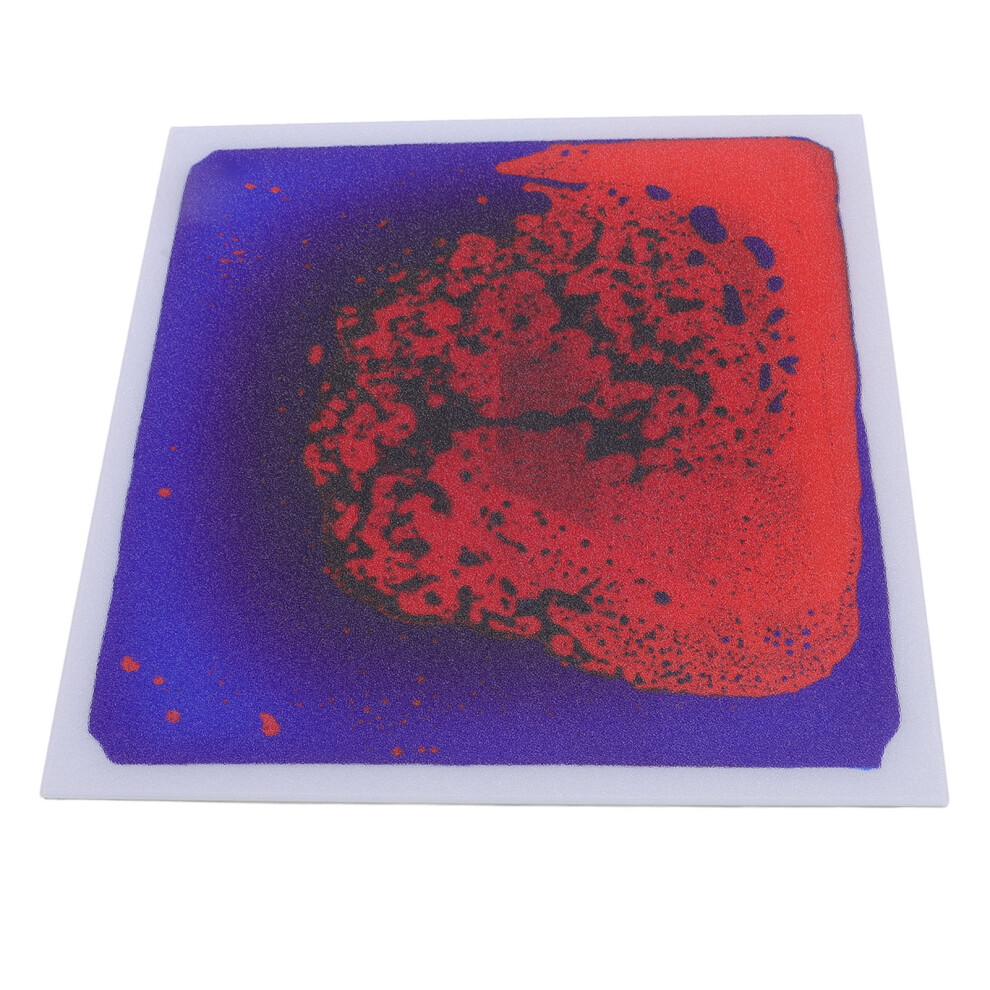 Vibrant Liquid Sensory Floor Tile for Kids, 60x60cm PVC Mat