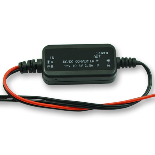 stk. DC-spændingsreducerkonverter 12V step-down til 5V DC-DC 2,5A regulator 1