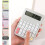 Green Portable Silent Calculator - Basic Math Operations with Quiet Keyboard for School Office Home Use 7