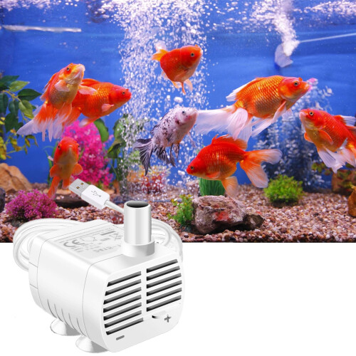USB Mini nedsænkbar vandpumpe 50GPH 2ft løft 1