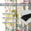Floral Curtains Retro Bird and Flower Pattern 2 Panel Set 7