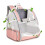 Rosa Tier-Transport-Rucksack 43  30,5 cm leicht 6