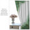 Marble Curtains Green Liquid Pattern Golden Vein Thermal 7