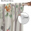 Woodland Animal Curtains Rustic Forest Pattern 2 Panels 7
